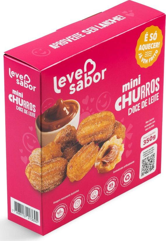Mini Churros de Doce de Leite